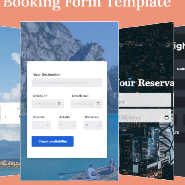 Online Booking Form Setup